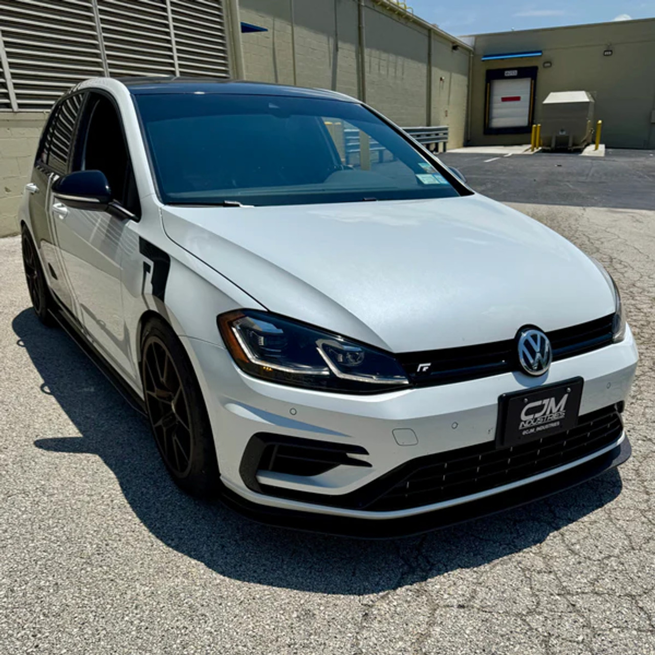 CJM Industries Front Splitter for MK7.5 Golf R