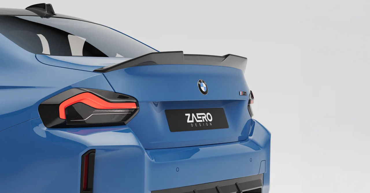 ZAERO Design EVO-S Rear Spoiler Lip for G87 M2 ZAERO Design EVO-S Rear Spoiler Lip for G87 M2