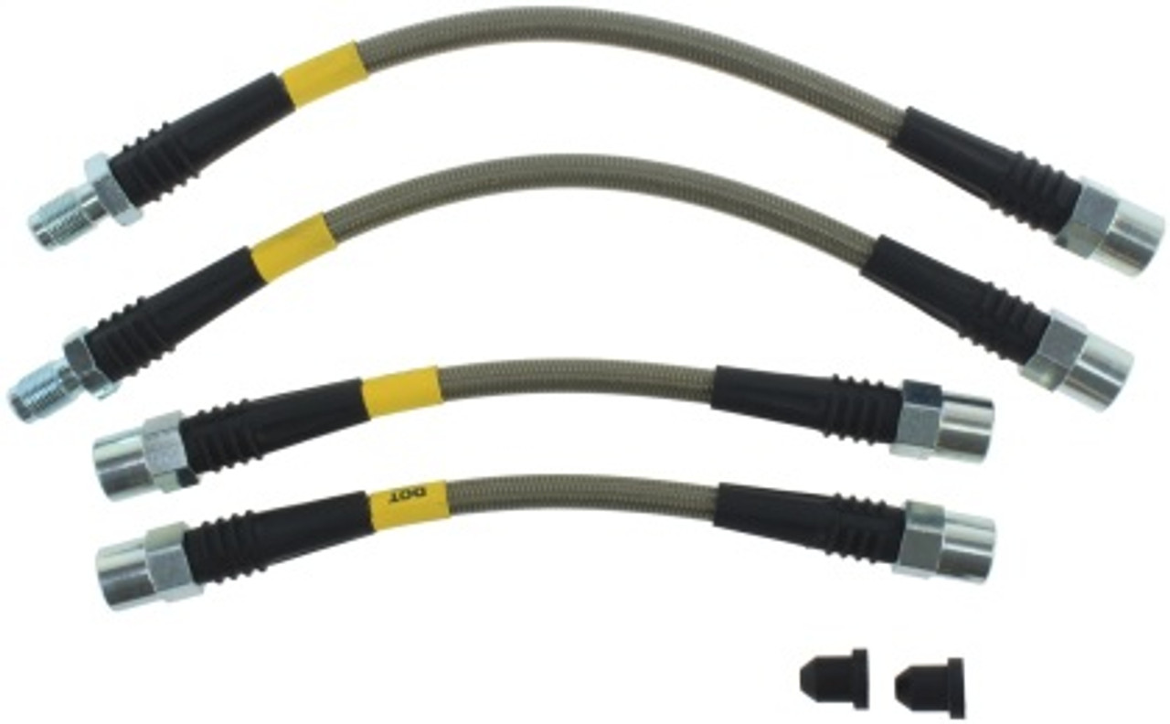 StopTech Stainless Steel Rear Brake Line Kit for Audi B5 Quattro