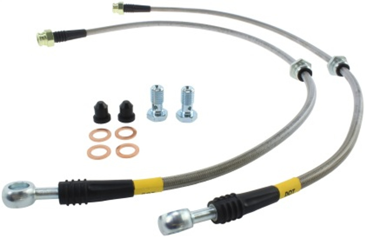 StopTech Front Stainless Steel Brake Line Kit for VW MK7 & Audi 8V