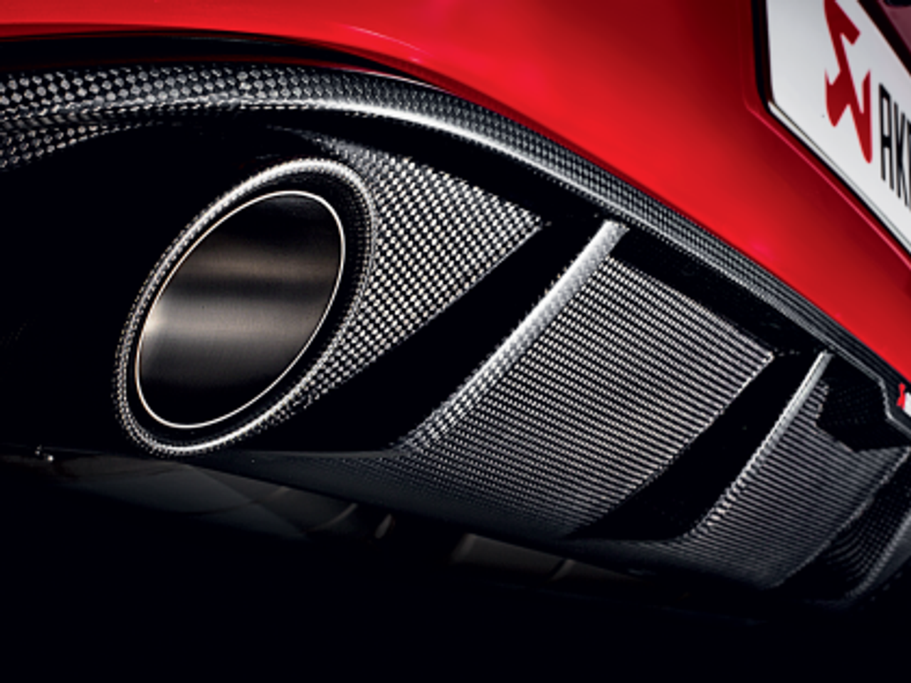 Akrapovic Carbon Fiber Rear Diffuser for MK7 GTI