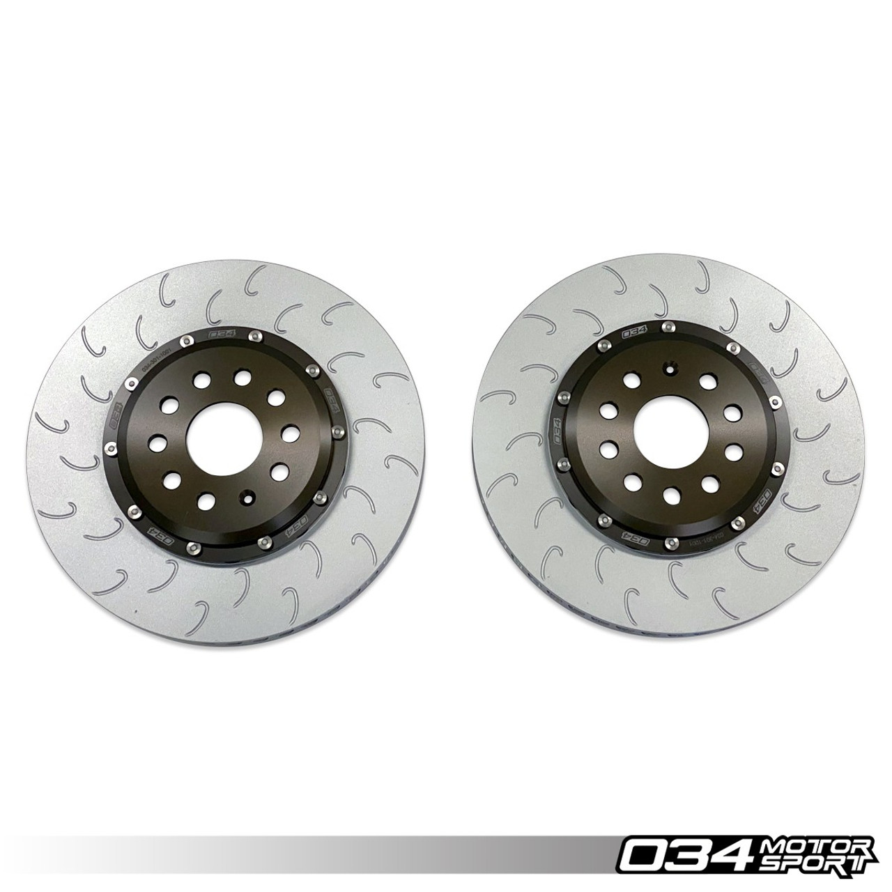 034Motorsport 2-Piece Floating Front Brake Rotor Upgrade Kit - 340x30