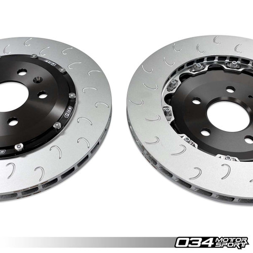 034Motorsport 2-Piece Floating Rear Brake Rotor Kit for B9/B9.5 S4, S5 & SQ5