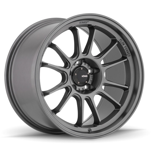 Konig Hypergram - Matte Grey - Flow Formed Konig Hypergram - Matte Grey - Flow Formed