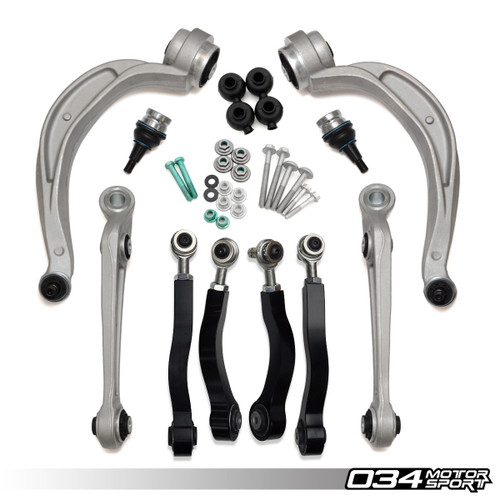 034Motorsport Density Line Control Arm Kit w/ Adjustable Uppers for Audi B8 & C7 034Motorsport Density Line Control Arm Kit w/ Adjustable Uppers for Audi B8 & C7