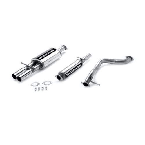 Magnaflow Stainless Steel Catback Exhaust for MK4 GTI w/ Dual Tip Cutout Magnaflow Stainless Steel Catback Exhaust for MK4 GTI w/ Dual Tip Cutout