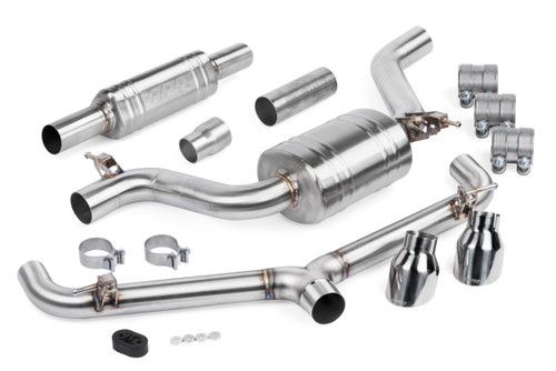 APR Catback Exhaust w/ Front Muffler for MK7 GTI APR Catback Exhaust w/ Front Muffler for MK7 GTI