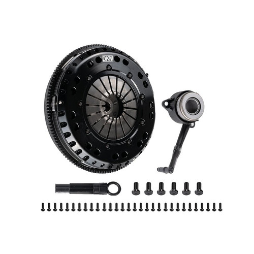 DKM Stage 3 MS Twin Disk Clutch Kit w/ Flywheel for MK4 1.8T 6 Speed DKM Stage 3 MS Twin Disk Clutch Kit w/ Flywheel for MK4 1.8T 6 Speed