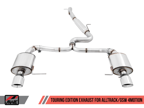 AWE Touring Edition Catback Exhaust for Alltrack & Sportwagen 4Motion