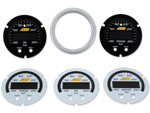 AEM X-Series Water/Trans/Oil Temp Gauge 100-300F Accessory Kit AEM X-Series Water/Trans/Oil Temp Gauge 100-300F Accessory Kit