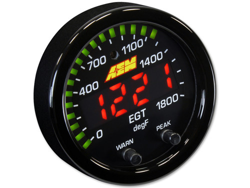 AEM X-Series EGT Gauge 0-1800F AEM X-Series EGT Gauge 0-1800F