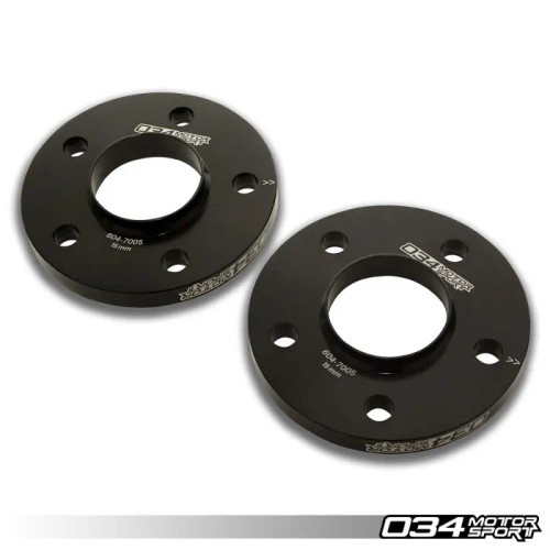 034Motorsport 5x112 15mm Wheel Spacer Pair - 66.6mm Centerbore 034Motorsport 5x112 15mm Wheel Spacer Pair - 66.6mm Centerbore