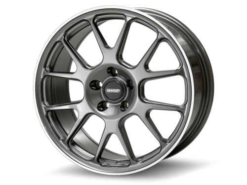 iSweep CP12 - Gloss Racing Graphite w/ Machined Lip iSweep CP12 - Gloss Racing Graphite w/ Machined Lip
