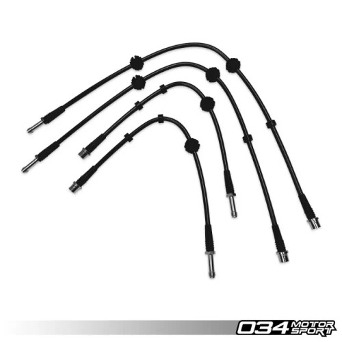 034Motorsport Stainless Steel Braided Brake Line Set for C7 & C7.5 A6, A7, S6 & S7 034Motorsport Stainless Steel Braided Brake Line Set for C7 & C7.5 A6, A7, S6 & S7