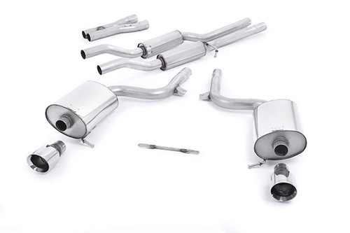 Milltek Resonated Catback Exhaust for B6 S4 & A4 3.0L