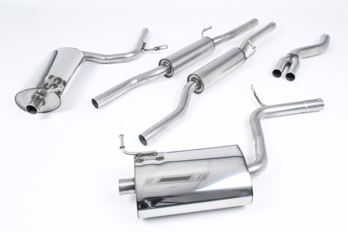 Milltek Resonated Catback Exhaust for B7 A4 2.0T Quattro w/ Tiptronic Transmission Milltek Resonated Catback Exhaust for B7 A4 2.0T Quattro w/ Tiptronic Transmission
