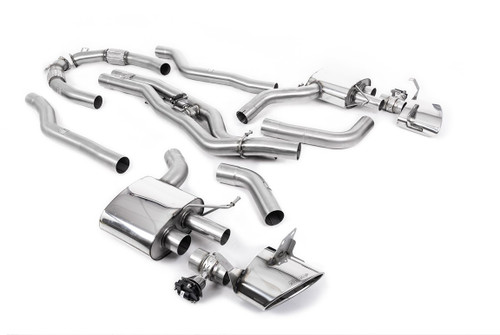 Milltek Non-Resonated Catback Exhaust for C8 RS6 & RS7 (Louder) - No Cutting Required Milltek Non-Resonated Catback Exhaust for C8 RS6 & RS7 (Louder) - No Cutting Required