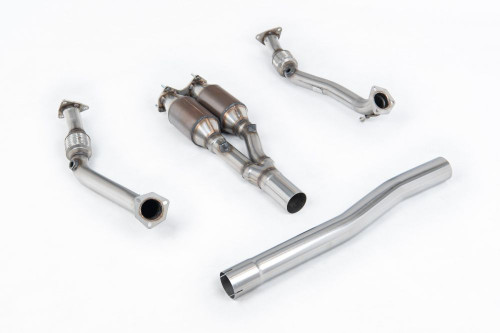 Milltek Hi-Flow Sports Cats for MK5 R32 (for OE manifolds) Milltek Hi-Flow Sports Cats for MK5 R32 (for OE manifolds)