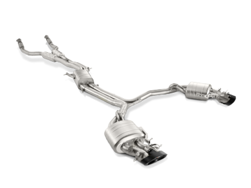 Akrapovic Evolution Line Titanium Catback Exhaust w/ Carbon Tips  for Audi C7 RS7 Akrapovic Evolution Line Titanium Catback Exhaust w/ Carbon Tips  for Audi C7 RS7