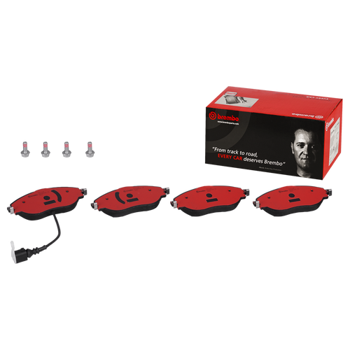 Brembo Premium Ceramic NAO Front Brake Pads (fits MQB 340mm rotors)