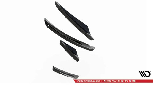 Maxton Design Front Bumper Wings (Canards) for F87 M2
