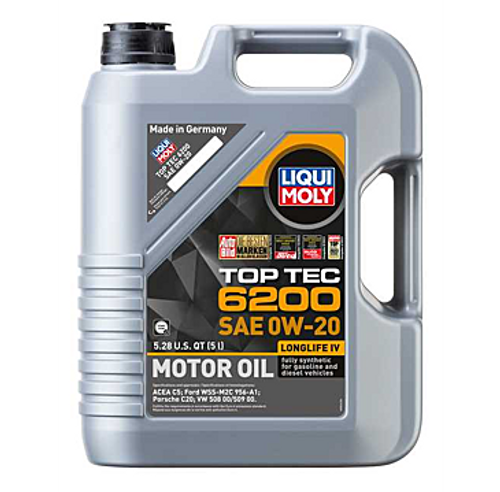 Liqui Moly Top Tec 6200 0W-20 Synthetic Engine Oil - 5L Liqui Moly Top Tec 6200 0W-20 Synthetic Engine Oil - 5L