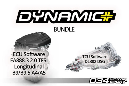 034Motorsport Dynamic+ Performance ECU & DL382 DSG TCU Tuning Bundle for EA888.3 2.0T B9/B9.5 A4, A5 & Allroad 034Motorsport Dynamic+ Performance ECU & DL382 DSG TCU Tuning Bundle for EA888.3 2.0T B9/B9.5 A4, A5 & Allroad