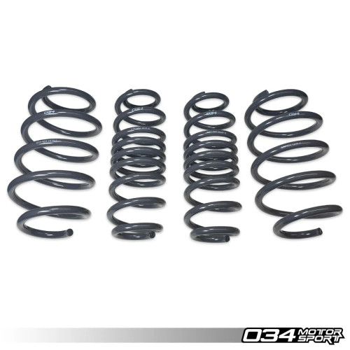 034Motorsport Dynamic+ Lowering Springs for MK5 R32 034Motorsport Dynamic+ Lowering Springs for MK5 R32