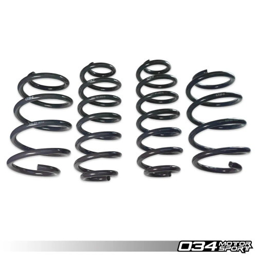 034Motorsport Dynamic+ Lowering Springs for 8P A3 3.2 VR6 034Motorsport Dynamic+ Lowering Springs for 8P A3 3.2 VR6