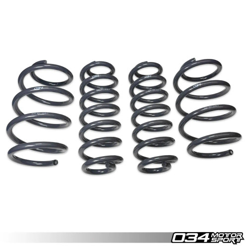 034Motorsport Dynamic+ Lowering Springs for F3 Q3 2.0T 034Motorsport Dynamic+ Lowering Springs for F3 Q3 2.0T