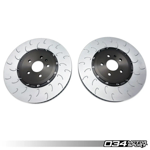 034Motorsport 2-Piece Floating Front Brake Rotor Upgrade Kit for 8Y RS3 034Motorsport 2-Piece Floating Front Brake Rotor Upgrade Kit for 8Y RS3