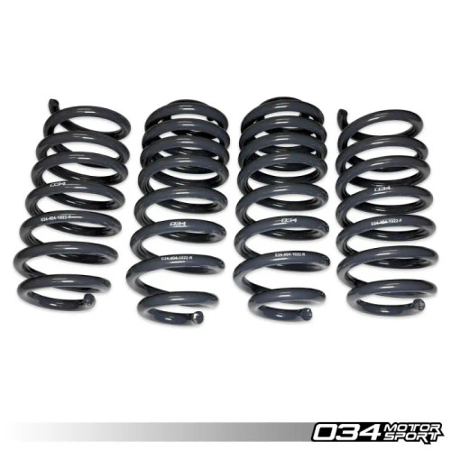 034Motorsport Dynamic+ Lowering Springs for B9/B9.5 SQ5 034Motorsport Dynamic+ Lowering Springs for B9/B9.5 SQ5