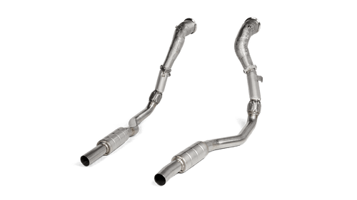 Akrapovic Link Pipe Set (SS) for C8 RS7 & RS6 Avant Akrapovic Link Pipe Set (SS) for C8 RS7 & RS6 Avant