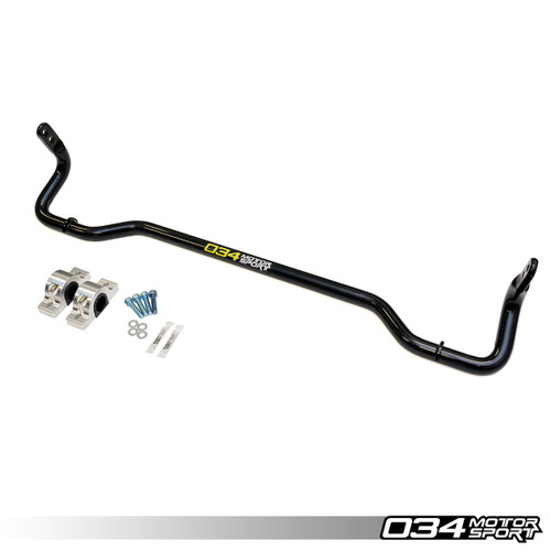 034Motorsport Adjustable Solid Rear Sway Bar Upgrade for MQB & MQB Evo FWD 034Motorsport Adjustable Solid Rear Sway Bar Upgrade for MQB & MQB Evo FWD
