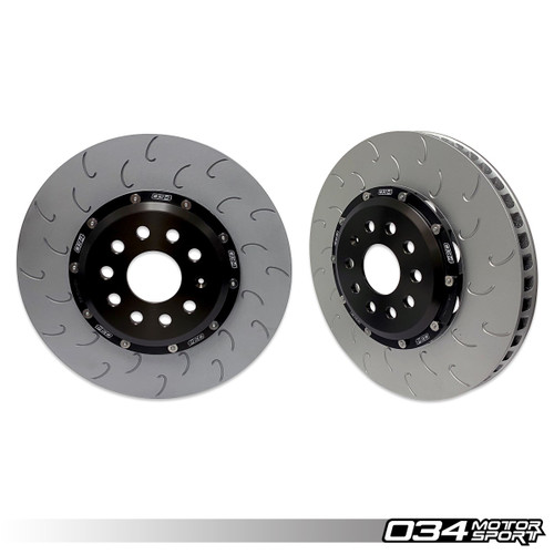 034Motorsport 2-Piece Floating Front Brake Rotor Upgrade Kit - 340x30 034Motorsport 2-Piece Floating Front Brake Rotor Upgrade Kit - 340x30