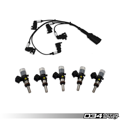 034Motorsport Fuel Injector Upgrade Kit for 8V.5 RS3 & 8S TTRS 034Motorsport Fuel Injector Upgrade Kit for 8V.5 RS3 & 8S TTRS