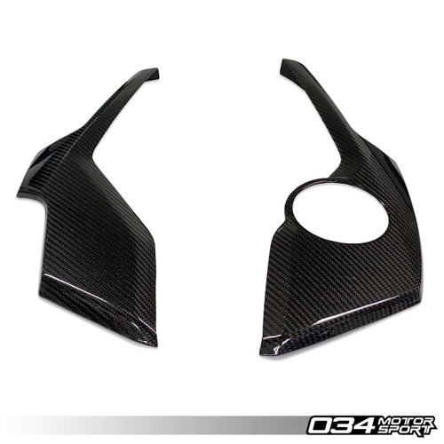 034Motorsport Carbon Fiber Engine Cover for B9 & C8 3.0T 034Motorsport Carbon Fiber Engine Cover for B9 & C8 3.0T