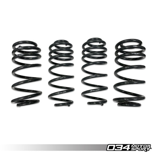 034Motorsport Dynamic+ Lowering Springs for B8 Q5 & SQ5 034Motorsport Dynamic+ Lowering Springs for B8 Q5 & SQ5