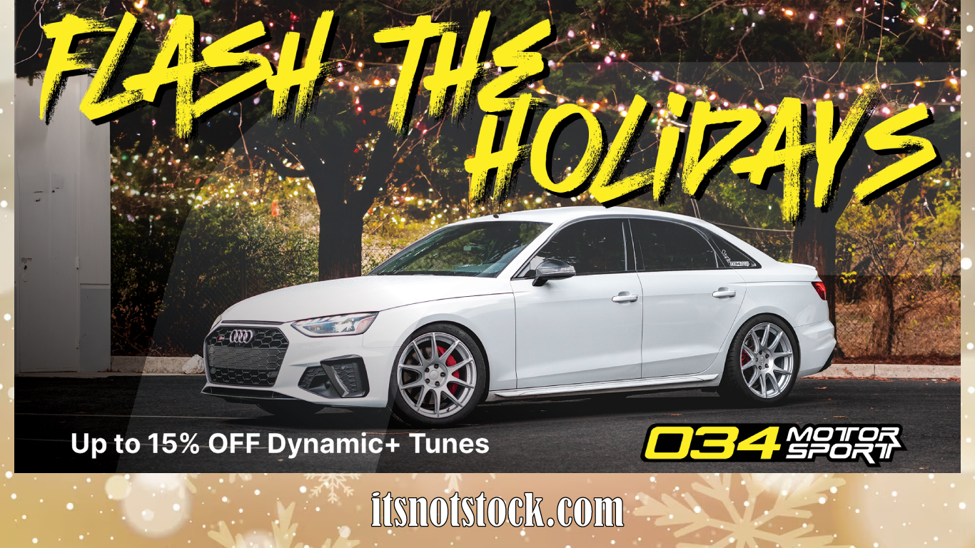 034Motorsport Flash the Holidays Dynamic+ Software Sale!!