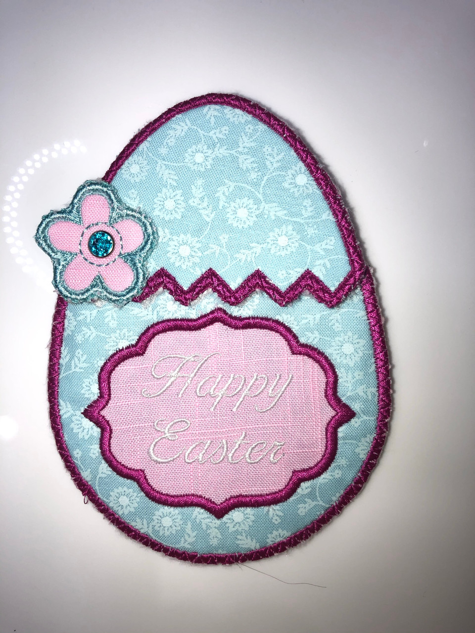 ITH Easter Egg Gift Card Holder Embroidery Design ***DIGITAL DOWNLOAD