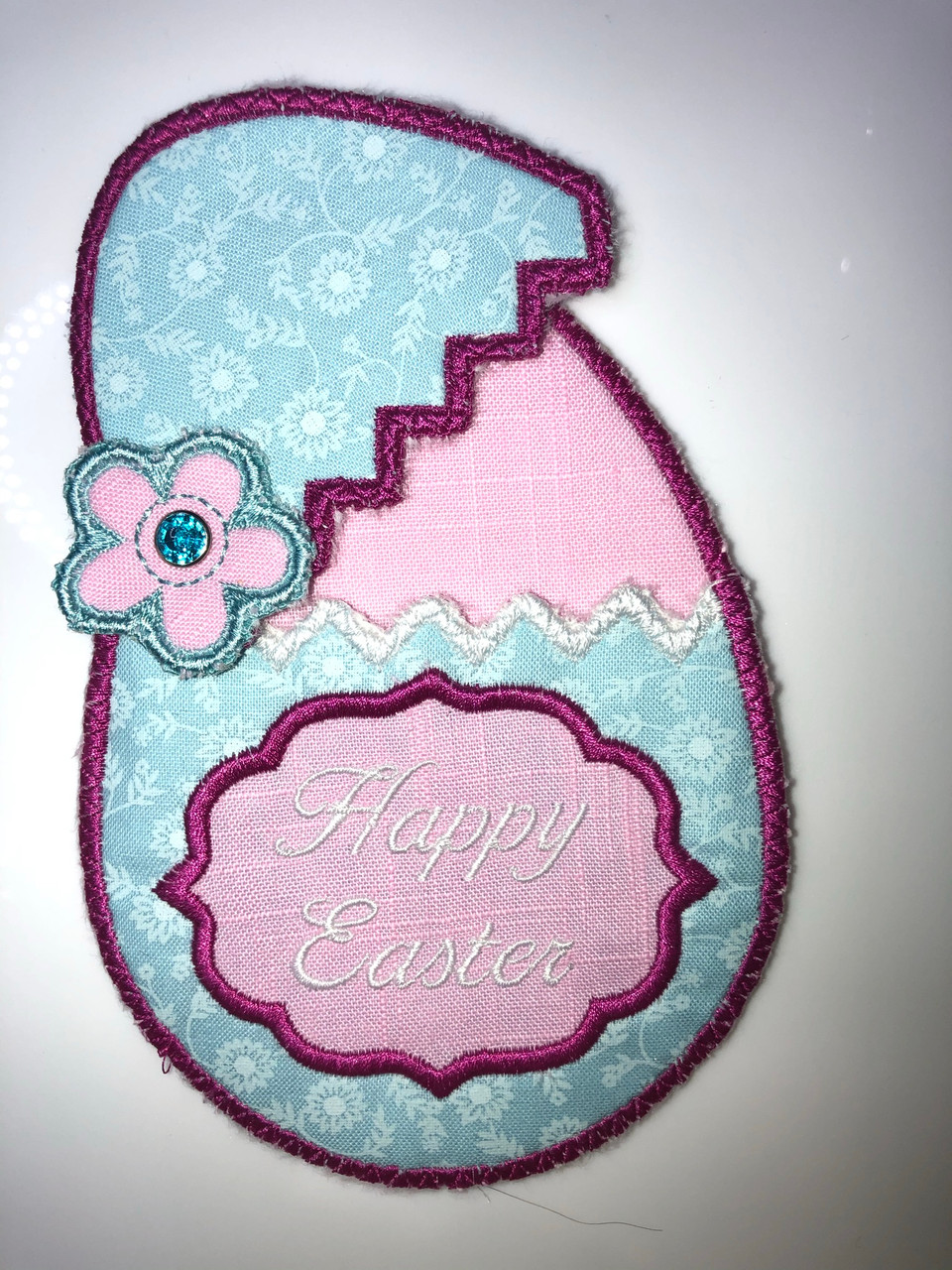 ITH Easter Egg Gift Card Holder Embroidery Design ***DIGITAL DOWNLOAD