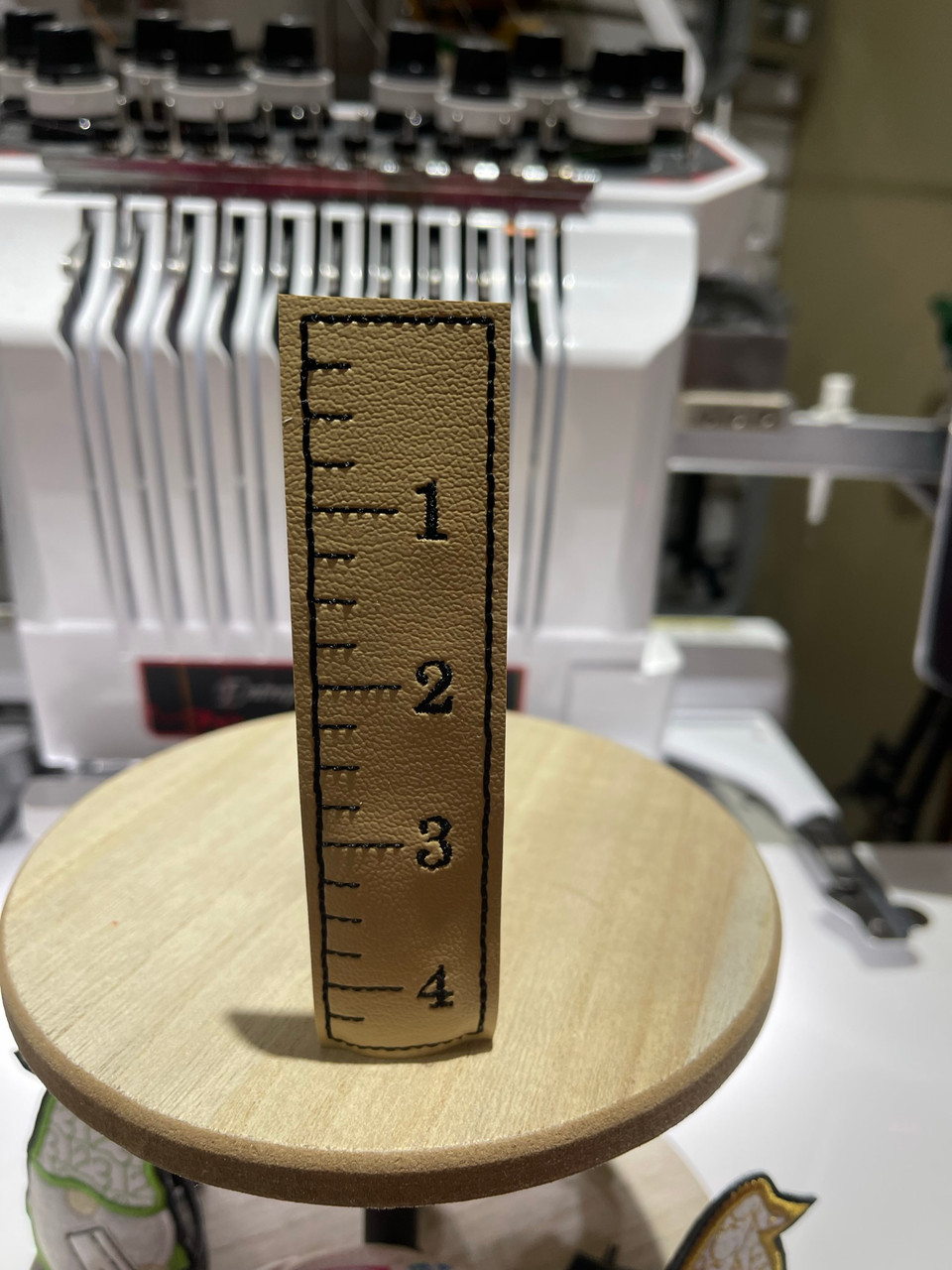 Ruler Applique / Embroidery Design ***DIGITAL DOWNLOAD