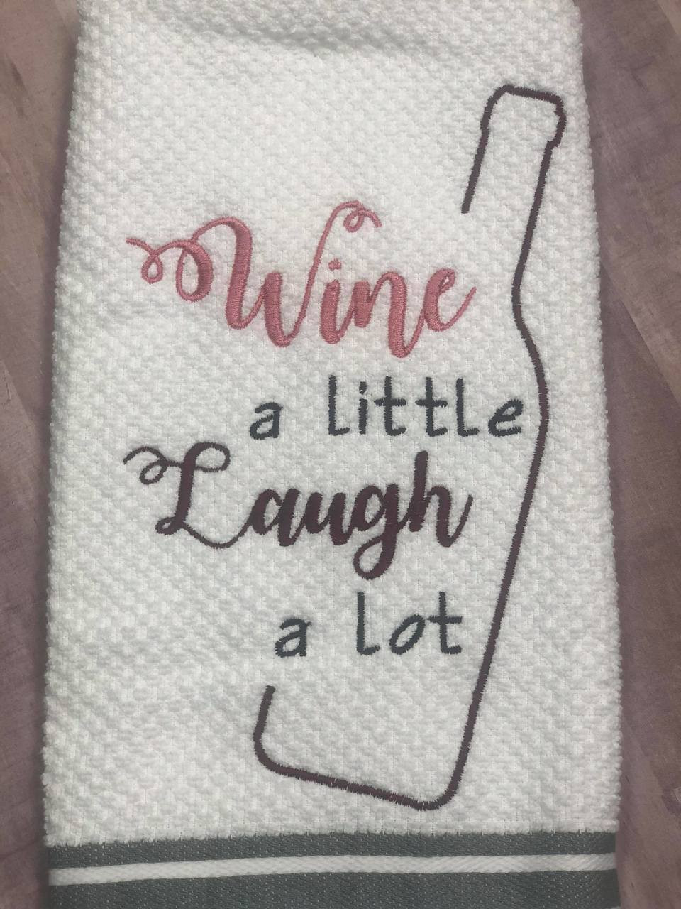 Download Wine A Little Embroidery Svg Design Digital Download Dodare2bdifferent