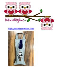 ITH Wine tote 6x14 & 2) 5x7's