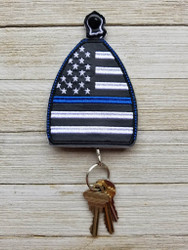 Thin Blue Line Key Cover