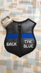 In The Hoop thin Blue Line Coin Purse