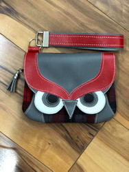 ITH Owl Flap Purse