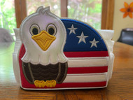ITH Patriotic Eagle Napkin Holder Cover