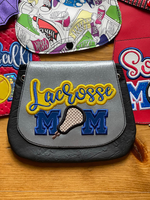 Lacrosse Mom Flap Embroidery Design ***DIGITAL DOWNLOAD***