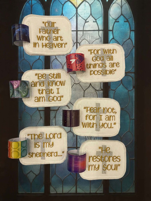 Bible Verse  Slap Bracelet Holder Applique/ Embroidery Design ***DIGITAL DOWNLOAD***